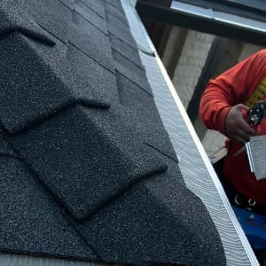 Seamless Gutters Closeup